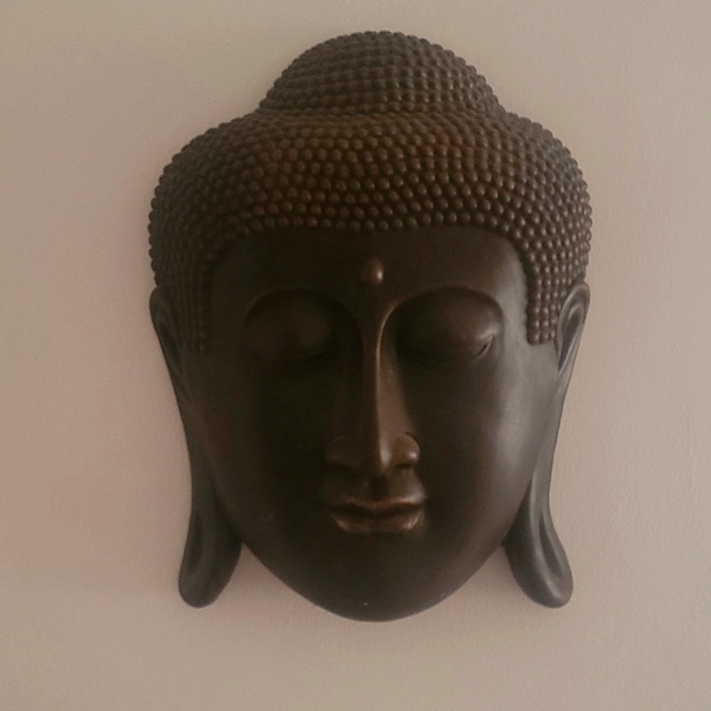 Buddha Face wall mount